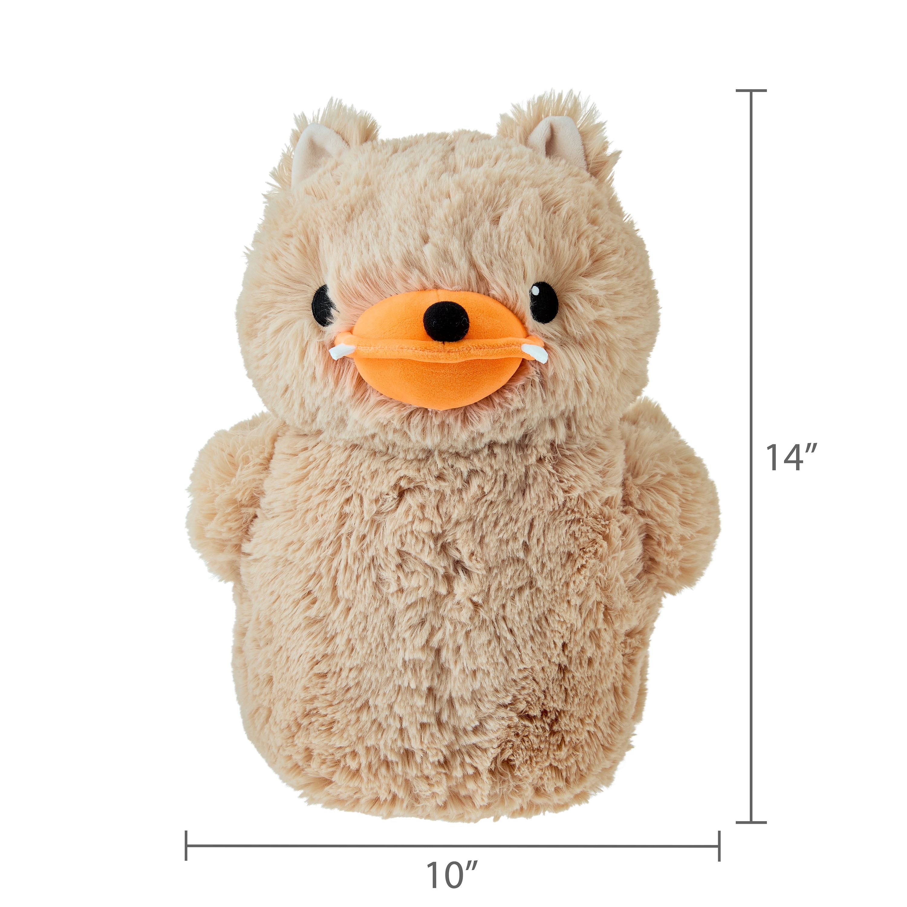 13.5" Duck Werewolf Quackerz Large Halloween Plush Toy, by Way To Celebrate