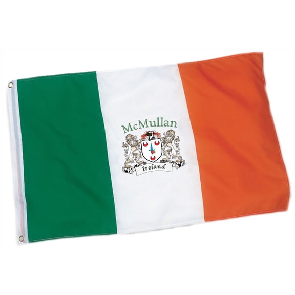 McMullan Irish Coat of Arms Flag - 3'x5' foot.