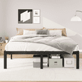 thumbnail image 3 of Merrland 14" King Size Metal Platform Bed Frame with Under-bed Storage, Heavy-duty, No Box Spring Needed, Easy Assembly, Black, 3 of 9