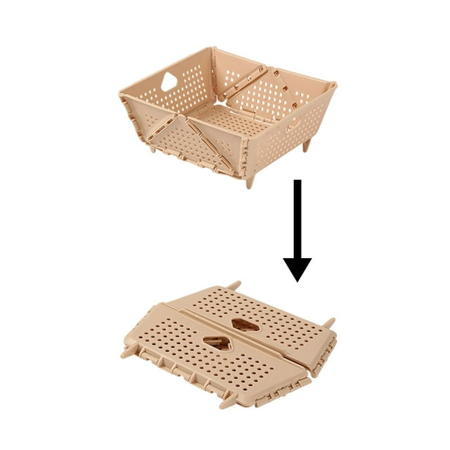 Collapsible Expandable Kitchen Strainer for Washing Fruits and Vegetables Multipurpose Foldable Food Filter Mesh Colander