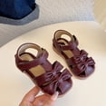 thumbnail image 5 of Gyujnb Closed Toe Sandals with Buckle Closure Casual Shoes (Little Girls, Big Girls),2.5-3 Years, 5 of 6