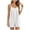 White, variant on Umfun Women's Spaghetti Strap Pleated Romper with Flowy Fit - Soft Lightweight Sleeveless Summer Playsuit with Scoop Neck for Beach Vacation & Lounge Wear