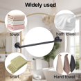 thumbnail image 4 of Primero Basics 24 Inch Bathroom Towel Bar, Oil Rubbed Bronze Wall Mounted Towel Rack, Bathroom Towel Holder for Hand Towels, Stylish Towel Bar for Bathroom Decor, 4 of 7