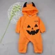 thumbnail image 2 of Pijamas De Calabaza Para Bebés Y Niñas De Halloween De Una, 2 of 6