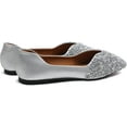 thumbnail image 3 of Women Flats ballet Rhinestone Dressy Casual Wedding Comfortable Shoe, 3 of 7