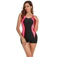 Women's Competition Swimwear With Built In Bra Pads Racing Swimsuit For