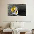 thumbnail image 2 of Elephant Stock Chilled Lemon Cocktail Wall Art - Horizontal Canvas Wall Art - Dining Room Wall Decor - Food And Drink Canvas - Yellow And Orange Decor - 39" x 26", 2 of 8