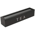 thumbnail image 3 of Premium Wooden Tea Box Organizer Wooden Visible Storage Box with Lid, 3 of 4