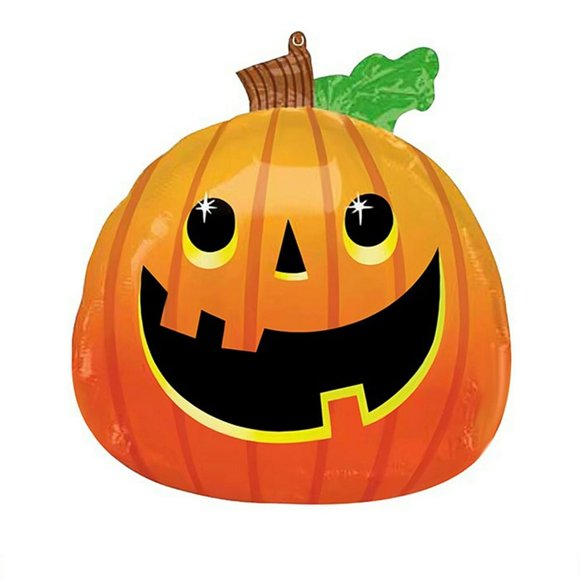 OUSITAID Room Decor Bathroom Decor Wall Decor Halloween Balloons Party Supplies Halloween Mylar Foil Pumpkins Balloons For Halloween Party Supplies Home Decor