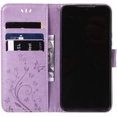 thumbnail image 5 of Compatible with Samsung Galaxy S22 Case Glitter with Card Holder Flip Wallet Phone Case for Women Crystal Butterfly Shockproof Protective Case for Samsung Galaxy S22,Lavender GY, 5 of 12