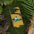 thumbnail image 3 of Notre Dame Fighting Irish HD Phone Case Compatible with MagSafe Apple iPhone 12 (Paint Stripe) by Affinity Bands, 3 of 4
