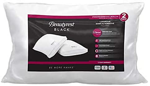beautyrest black pillow