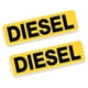thumbnail image 2 of 2x Recordatorio DIESEL FUEL Only Funny Retro Car Sticker Calcomanías Auto Decoración Tmvgtek Accesorios para autos y motos, 2 of 8