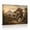 D, variant on XaaKee Canvas Wall Art Prints Tyrannosaurus Rex Classical Art Style Wall Print Earthy Palette Art Prints Inner Framed 18*12Inch