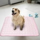 thumbnail image 4 of Almohadilla de hielo de seda de verano para perros, almohadilla de enfriamiento para perros primavera/verano, colchón de enfriamiento para dormir, color rosa, 4 of 9
