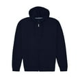 thumbnail image 6 of Fruit of the Loom Men's EverSoft Fleece Full Zip Hoodie Jacket, Sizes S-3XL, 6 of 13