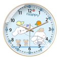 thumbnail image 3 of Reloj de pared con orejas grandes de Hello kitty, reloj de pared con diseño de perro, canela, cuarzo súper silencioso, radio de tiempo Sanrio, creativo, 3 of 5