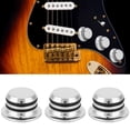 thumbnail image 1 of Bouton de Remplacement pour Guitare Électrique, 3 Pcs Bouton de Contrôle du Volume pour Guitare Électrique Véritable Excellence, 1 of 8