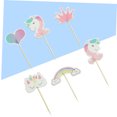 thumbnail image 4 of UPOUART 24Ud Toppers Para Pastel Con De Unicornio Y Nube Para De Fiesta, 4 of 8