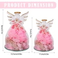 thumbnail image 3 of AKEGAMN Preserved Rose Birthday For Mon Angel Figurines With LED Light Rose In Angel Statue Glass Cover Valentines Day Rose For Wife Anniversary Wedding Eternal Roses Represent Eternal Love - A for, 3 of 9
