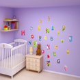 thumbnail image 5 of ZAXARRA A-Z Alphabet Wall Sticker, Nursery Decor, Classroom Background Mural, 5 of 5