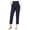 Blue - navy, variant on Moon River Womens Paper Bag Casual Trouser Pants, Blue, Large