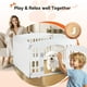 thumbnail image 4 of Parque de juegos para perros HealSmart de 4 paneles, 24 de plástico, para perros pequeños y medianos, 4 of 7