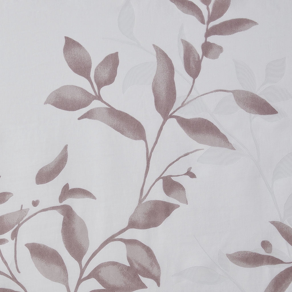 MAYEERTY Burnout Printed Shower Curtain, Multicolor Floral Bathroom Shower Curtains