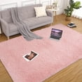 thumbnail image 3 of CAROMIO 8' x 10' Large Modern Shag Rugs for Living Room Fluffy Soft Area Rug Plush Carpet for Bedroom Indoor Luxury Fuzzy Rug, Pale Pink, 3 of 5