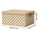 thumbnail image 3 of Caja de Almacenamiento de Ropa con Marco de Acero Blanco y Marrón con Cubierta de Tela, 3 of 6