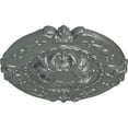 thumbnail image 3 of Ekena Millwork 16 3/8"OD x 1 3/4"P Southampton Ceiling Medallion (Fits Canopies up to 2 3/4"), Hand-Painted Platinum, 3 of 6
