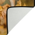 thumbnail image 5 of Dreamtimes Cute Fall Bulldog Area Rug 36x24in Yellow Maple Leaf Non-Slip Floor Carpet Comfort Floor Mats Decor for Indoor Living Dining Room and Bedroom Area, 5 of 7