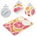thumbnail image 3 of Yayeee Dish Drying Mat for Kitchen Counter 16"x18" Microfiber Absorbent Pad, Pink Grapefruit Slices, 3 of 7