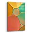 thumbnail image 2 of Epic Art 'Red Yellow and Green Drops' by Cora Niele, Acrylic Glass Wall Art, 24"x36", 2 of 8