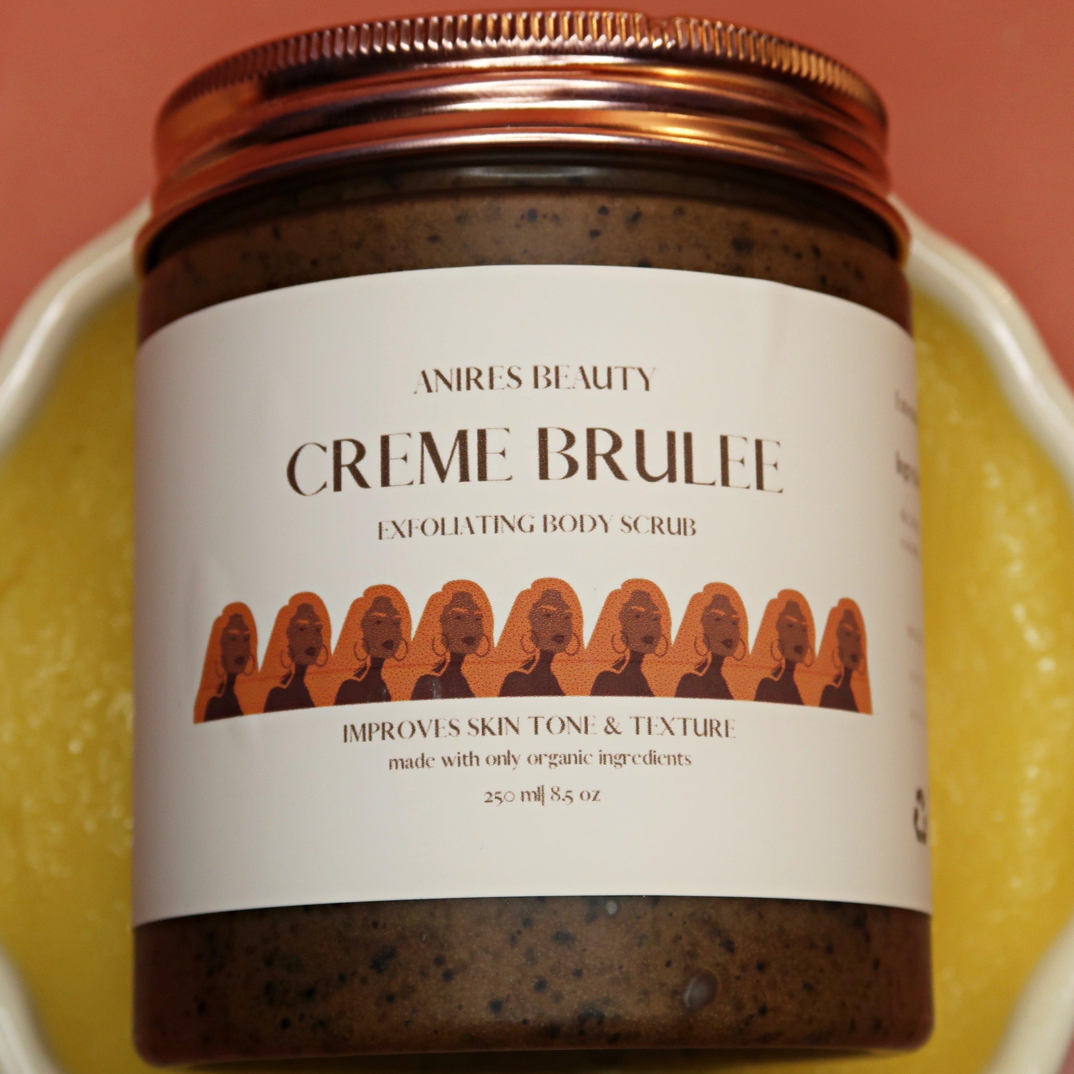 Crème Brûlée Exfoliating Body Scrub that Improves Skin Tone & Texture