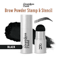 thumbnail image 2 of Seamless Hold Eyebrow Powder, Stamp & Stencil Kit - Waterproof & Long-Lasting Eyebrow Makeup, Brow Stamp Makeup Powder & Eyebrow Stencils & Eyebrow Brush Perfect Brow - 13 Pcs Kit (Black), 2 of 10