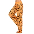 thumbnail image 2 of Pantalones de pijama de Halloween para mujer con estampado Vackutliv Pumpkin Ghost, 2 of 6