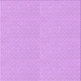 thumbnail image 1 of Ahgly Company Indoor Square Patterned Heliotrope Purple Area Rugs, 4' Square, 1 of 6