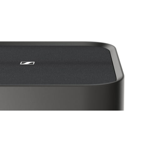 Sennheiser - AMBEO Sub  8” Subwoofer with 350W Class D Amplifier and immersive 3D Surround Sound - Black