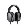 thumbnail image 2 of Monoprice HR-5C Wired Headphones - Black/Silver With 42mm Drivers, High Resolution Closed Back, 1.3mm Cable, 2 of 6