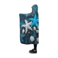 thumbnail image 3 of HATIART Sea Unisex Hooded Blankets 50x60 inch, 3 of 3