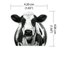 thumbnail image 3 of WIRESTER Car Air Freshener Fragrance Vent Clip Decoration, Black Spot Cow, 3 of 8