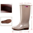 thumbnail image 3 of Mid Calf Rain Boots for Women Non Slip Garden Shoes Comfortable Insloe Lightewight Work Shoes, 3 of 4