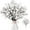 White, variant on 12 Pieces Artificial Glitter Berries Stems,Happon 11.4 Inch Christmas Picks Berry Sprays Twig Glitter Holly Berry Branches for Xmas Tree Fillers Ornaments, Wreath, Crafts, Home Holiday Decor