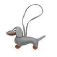 thumbnail image 1 of Mini Dachshund Dog Keychain Cute Pu Leather Animals Keyring Hanging Ornament - First Nations, 1 of 5