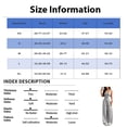 thumbnail image 4 of Women's Wide Leg Jumpsuit Sleeveless Square Neck Strappy Open Back Casual Loose Fit, 4 of 5