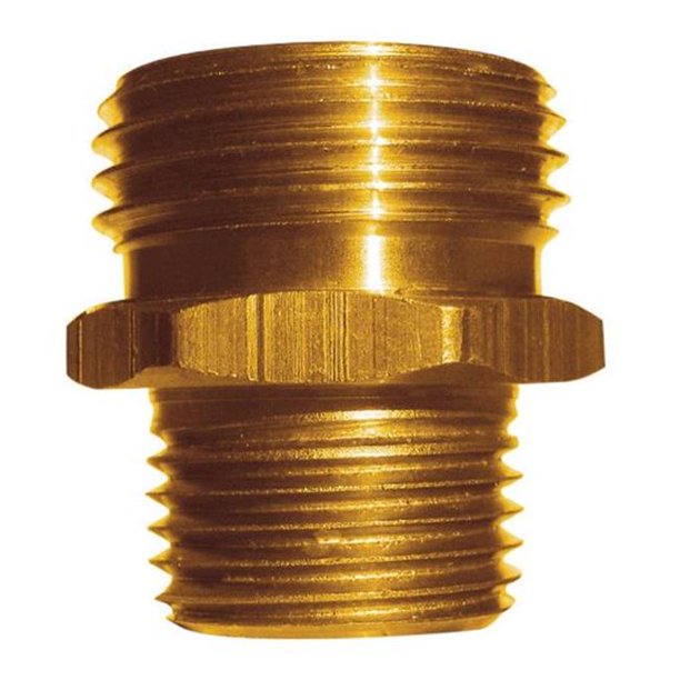 JMF 4181178 0.75 x 0.375 in. Brass Adapter Hose- pack of 5