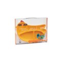 thumbnail image 5 of Innobaby Din Din Smart Silicone Chicken Plate for Children, BPA Free, Yellow, 5 of 8