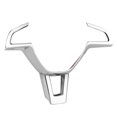 thumbnail image 1 of Steering Wheel Panel Cover Steering Wheel Frame Steering Wheel Bezel Steering Wheel Decor Car Interior Trim Steering Wheel Panel Cover Bezel Frame Trim Decor Fit For, 1 of 8