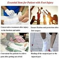 thumbnail image 2 of Post Op Shoe Foot Fracture Support Shoes Walking Shoe for Foot Injuries Stable Ankle Joints Recovery Pain Relief XL, 2 of 8